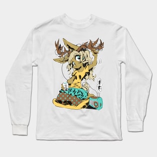 Jackalope girl Long Sleeve T-Shirt